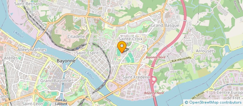 localisation de l'entreprise 919 949 925  à BAYONNE