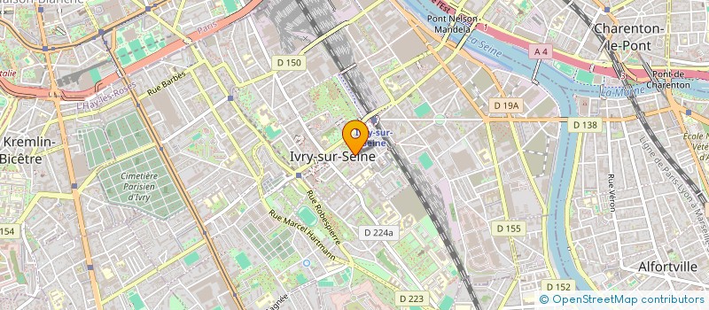 localisation de l'entreprise 919 955 054   IVRY-SUR-SEINE