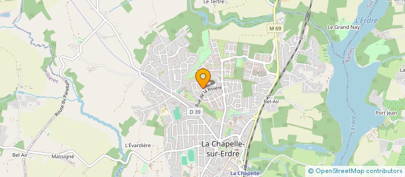 localisation de l'entreprise 919 993 113 à LA CHAPELLE-SUR-ERDRE