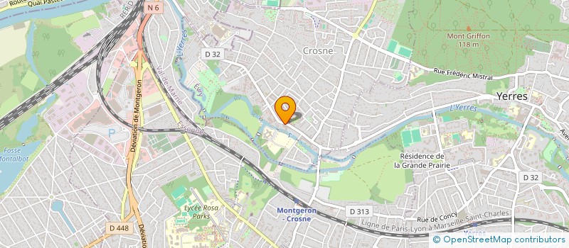 localisation de l'entreprise 91ZAPSERVICES  CROSNE