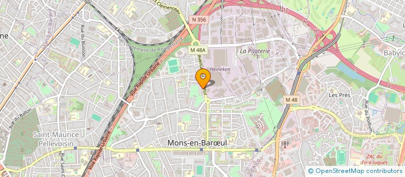 localisation de l'entreprise 92 BPM  MONS-EN-BARUL