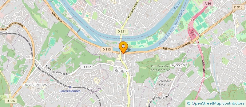 localisation de l'entreprise 920 003 399   BOUGIVAL