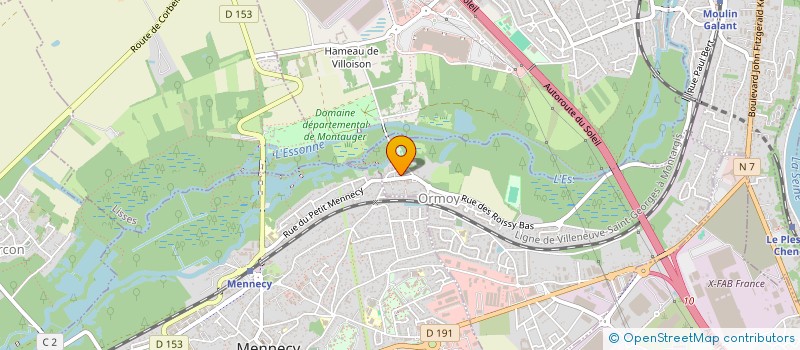 localisation de l'entreprise 920 007 929   FONTENAY-LE-VICOMTE