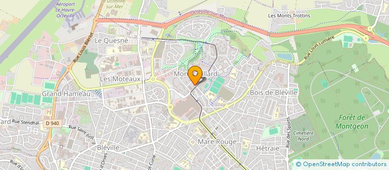 localisation de l'entreprise 920 014 982   LE HAVRE