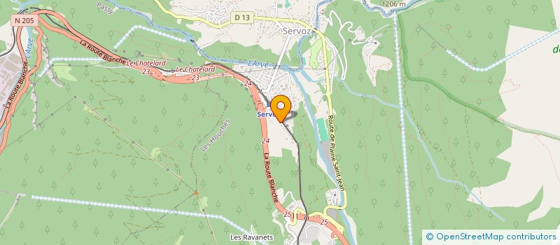 localisation de l'entreprise 920 015 492   LES HOUCHES