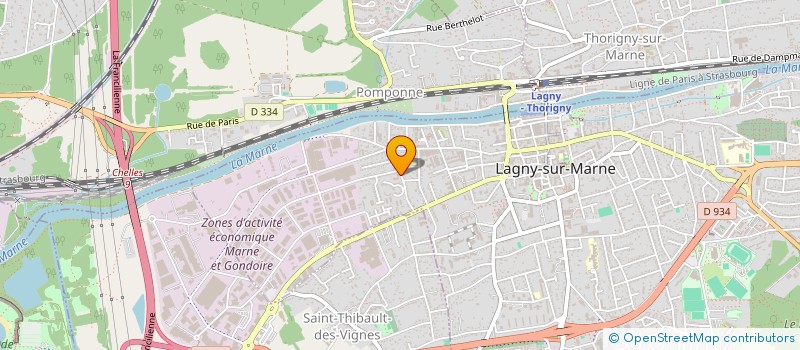 localisation de l'entreprise 920 023 249   LAGNY-SUR-MARNE