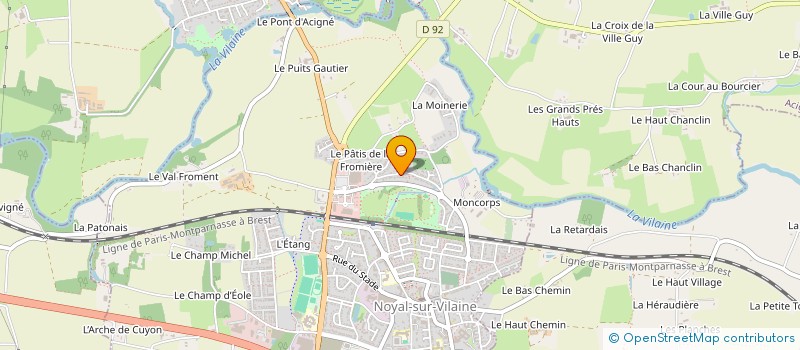 localisation de l'entreprise 920 033 248 à NOYAL-SUR-VILAINE
