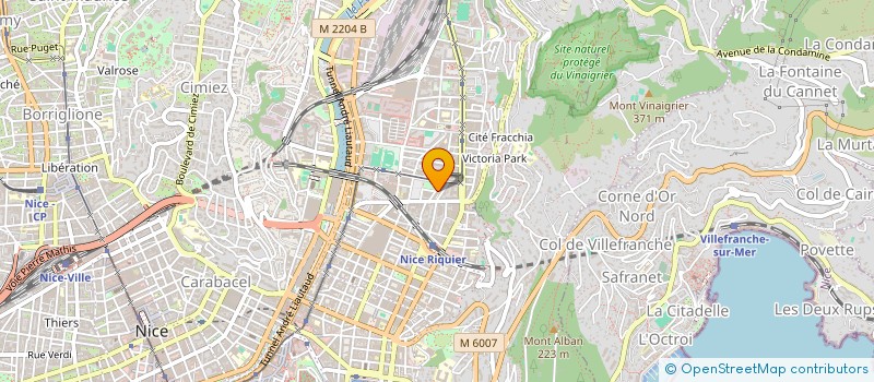 localisation de l'entreprise 920 034 279 à NICE