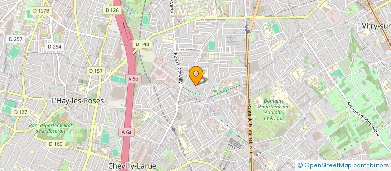 localisation de l'entreprise 920 035 391 à VILLEJUIF