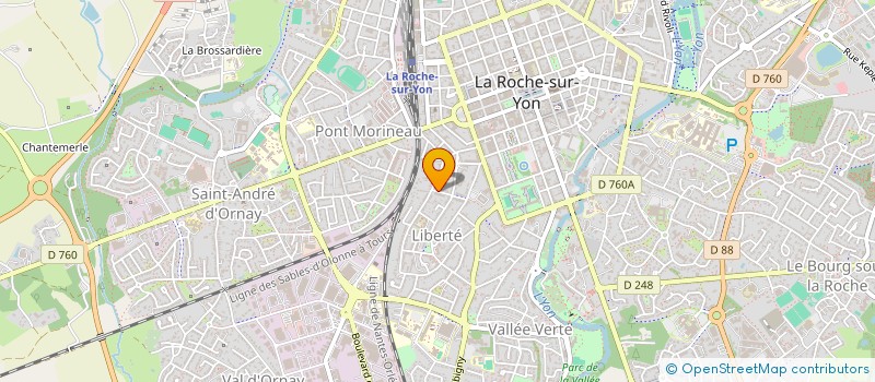 localisation de l'entreprise 920 038 874 à LA ROCHE-SUR-YON