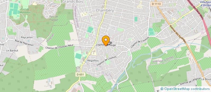 localisation de l'entreprise 920 050 267 à VILLENAVE-D'ORNON