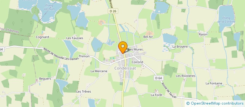 localisation de l'entreprise 920 052 412   CONDEISSIAT