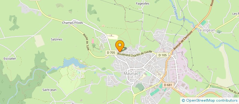 localisation de l'entreprise 920 052 594 à MAURIAC