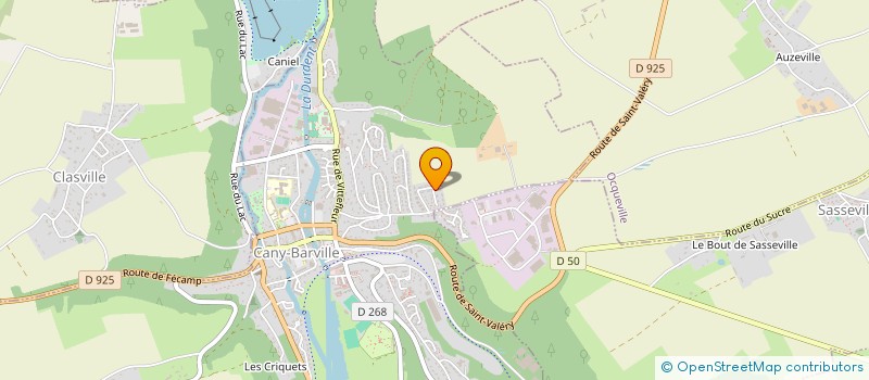 localisation de l'entreprise 920 052 867   CANY-BARVILLE