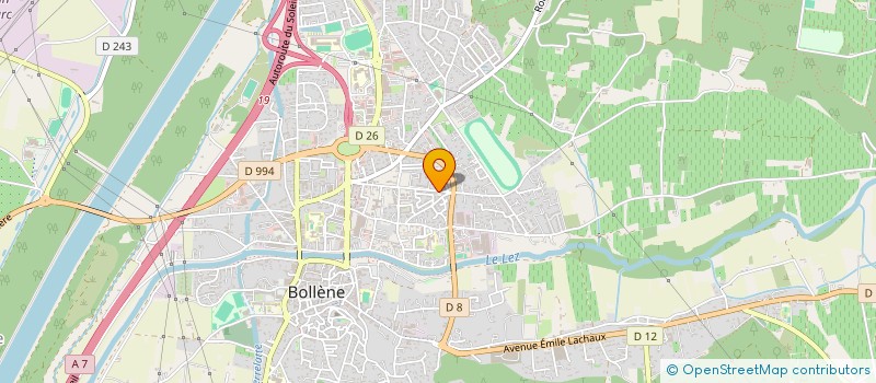 localisation de l'entreprise 920 057 734   BOLLENE