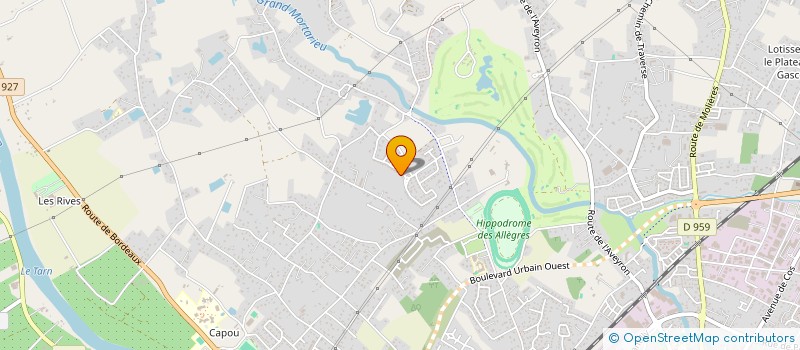 localisation de l'entreprise 920 062 155   MONTAUBAN