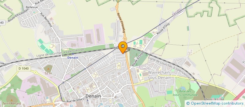 localisation de l'entreprise 920 077 328   DENAIN