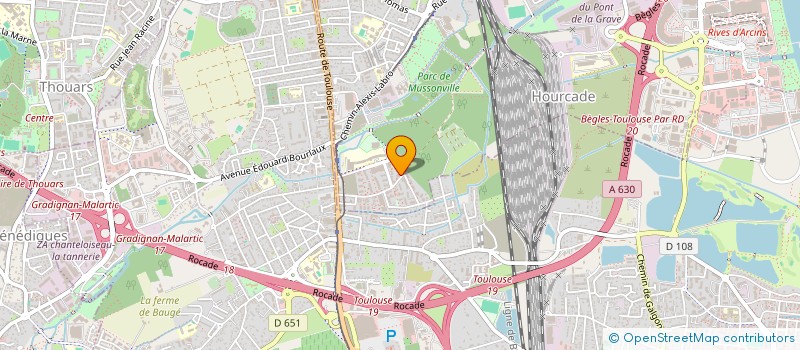 localisation de l'entreprise 920 088 457  à BEGLES