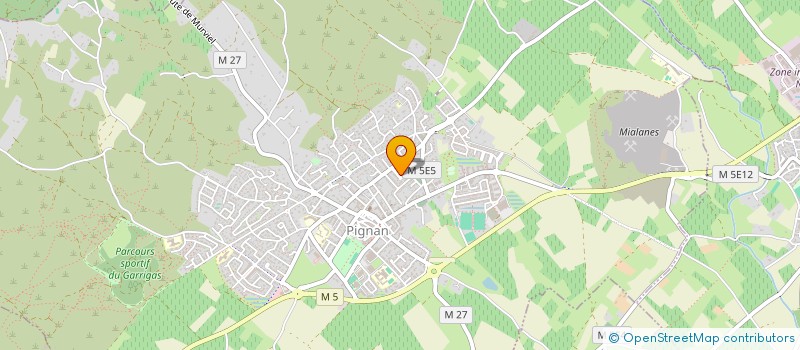 localisation de l'entreprise 920 093 200 à PIGNAN