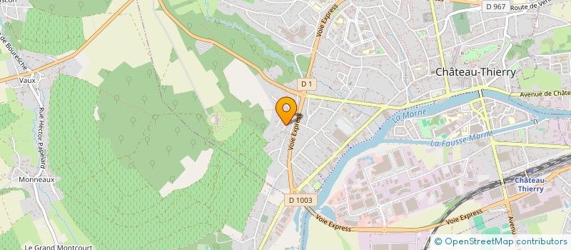 localisation de l'entreprise 920 096 427 à COLOMIERS
