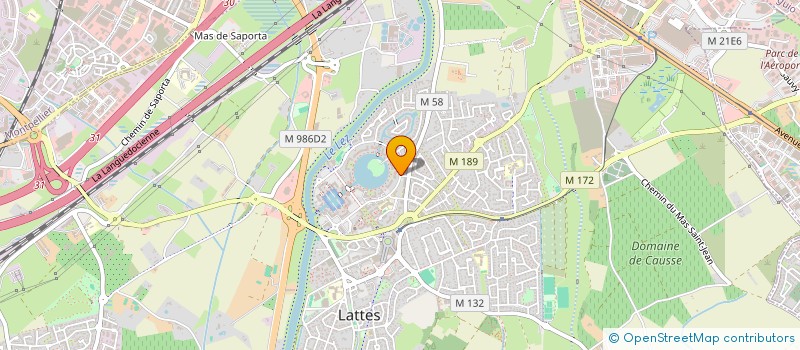 localisation de l'entreprise 920 124 302  à LATTES