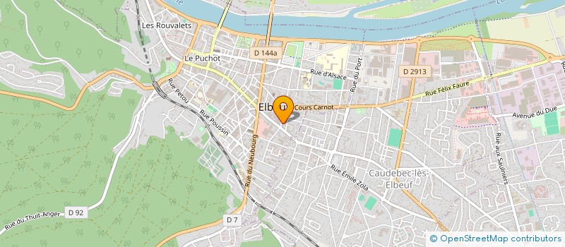 localisation de l'entreprise 920 127 065   LE TRAIT