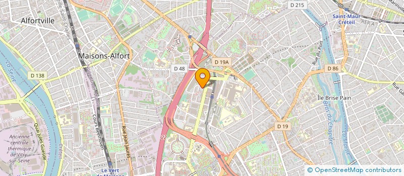 localisation de l'entreprise 920 139 342   CRETEIL