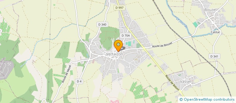 localisation de l'entreprise 920 146 701   VERTAIZON