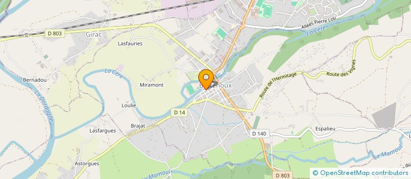 localisation de l'entreprise 920 154 101   BRETENOUX