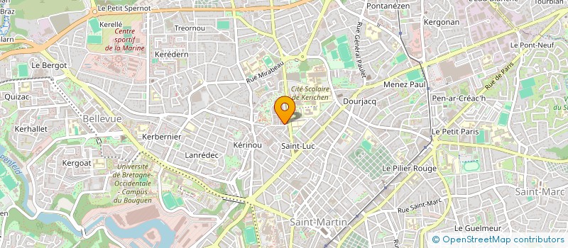 localisation de l'entreprise 920 172 889   GUIPAVAS