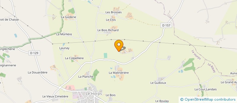 localisation de l'entreprise 920 189 628   LE HORPS