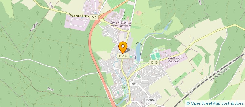 localisation de l'entreprise 920 194 271   RIOZ