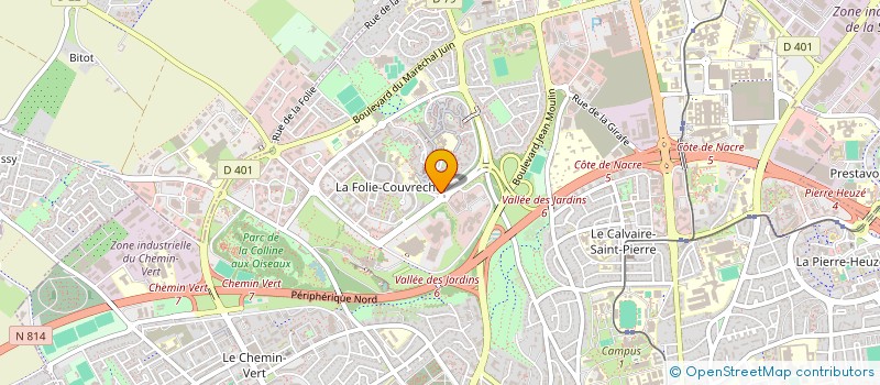 localisation de l'entreprise 920 195 757 à CAEN