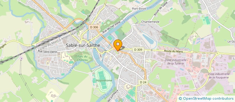 localisation de l'entreprise 920 198 140   SABLE-SUR-SARTHE