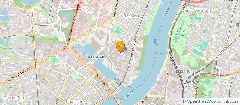 localisation de l'entreprise 920 204 005   BORDEAUX