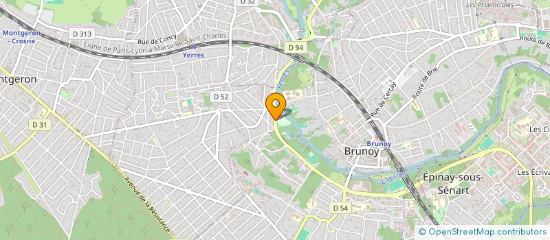 localisation de l'entreprise 920 215 258   BRUNOY