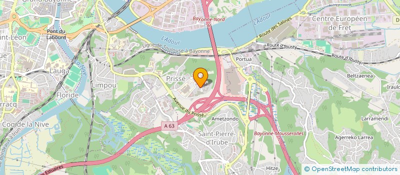 localisation de l'entreprise 920 217 981   BAYONNE