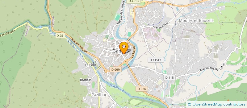 localisation de l'entreprise 920 220 308   GANGES