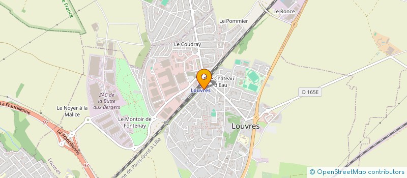 localisation de l'entreprise 920 226 156   LOUVRES