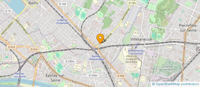 localisation de l'entreprise 920 227 444   DEUIL-LA-BARRE