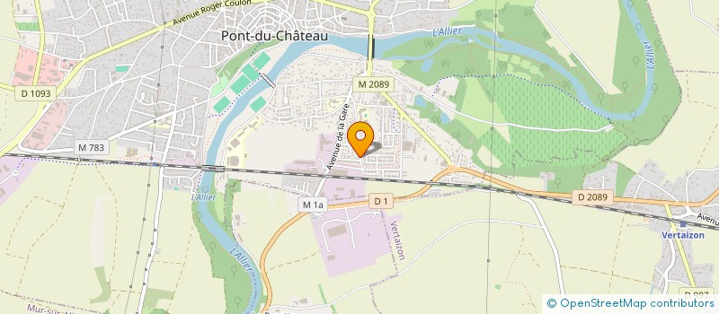 localisation de l'entreprise 920 241 486   PONT-DU-CHATEAU