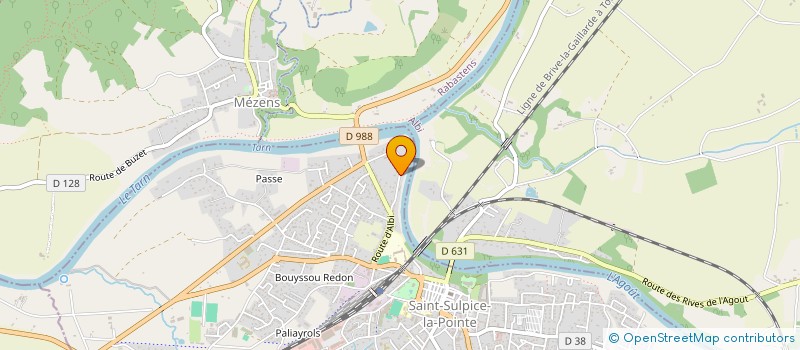 localisation de l'entreprise 920 246 469 à SAINT-SULPICE-LA-POINTE