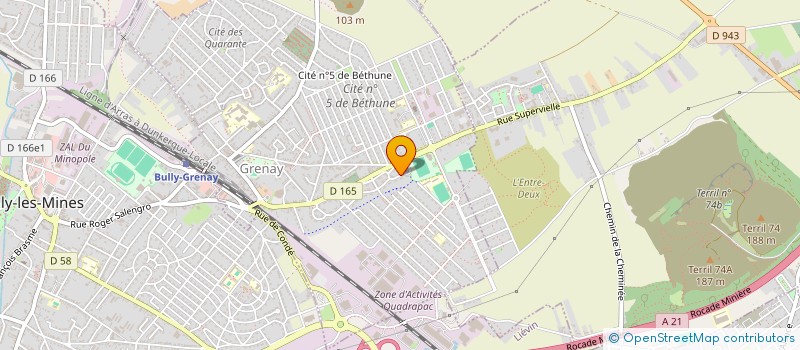 localisation de l'entreprise 920 249 299   GRENAY