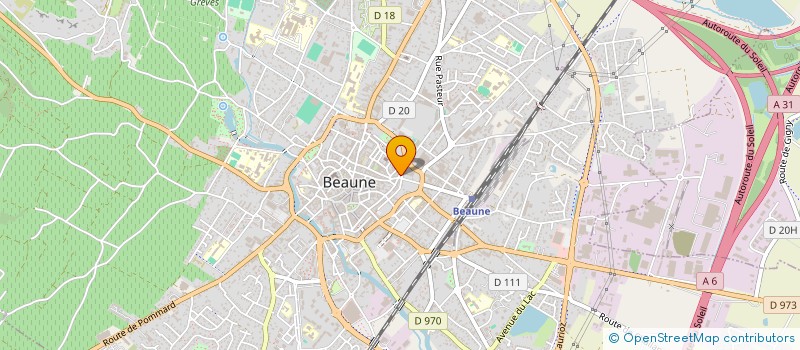 localisation de l'entreprise 920 256 740   BEAUNE