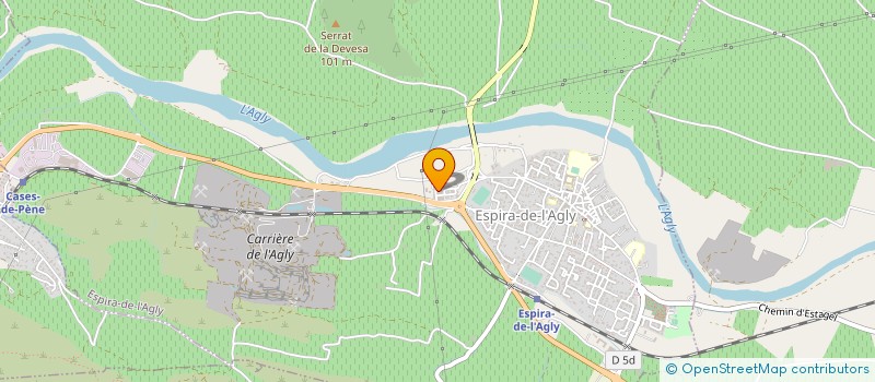 localisation de l'entreprise 920 258 720   ESPIRA-DE-L'AGLY