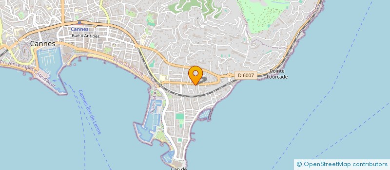 localisation de l'entreprise 920 260 817 à CANNES