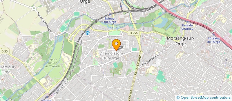 localisation de l'entreprise 920 263 019   VILLEMOISSON-SUR-ORGE