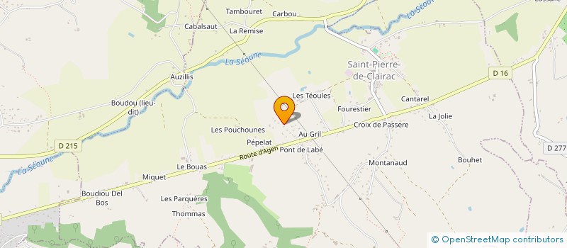 localisation de l'entreprise 920 276 318   SAINT-PIERRE-DE-CLAIRAC