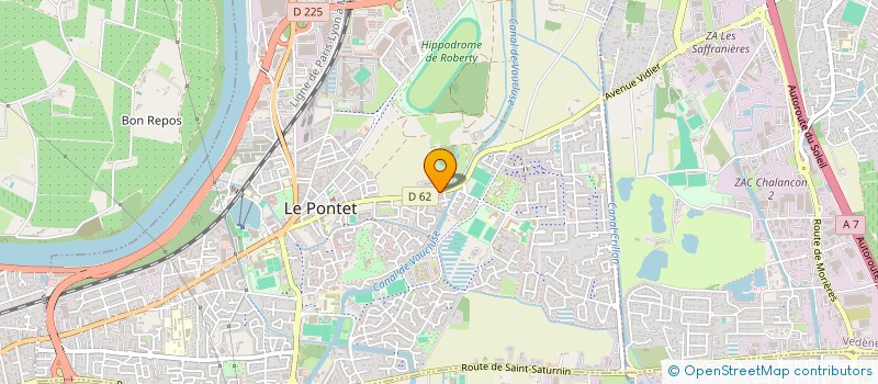 localisation de l'entreprise 920 286 606   LE PONTET