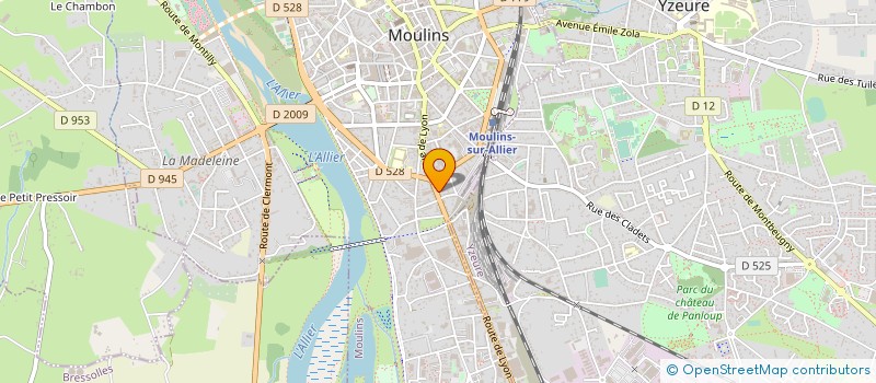 localisation de l'entreprise 920 293 321 à MOULINS